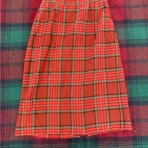 Hadley wool skirt
